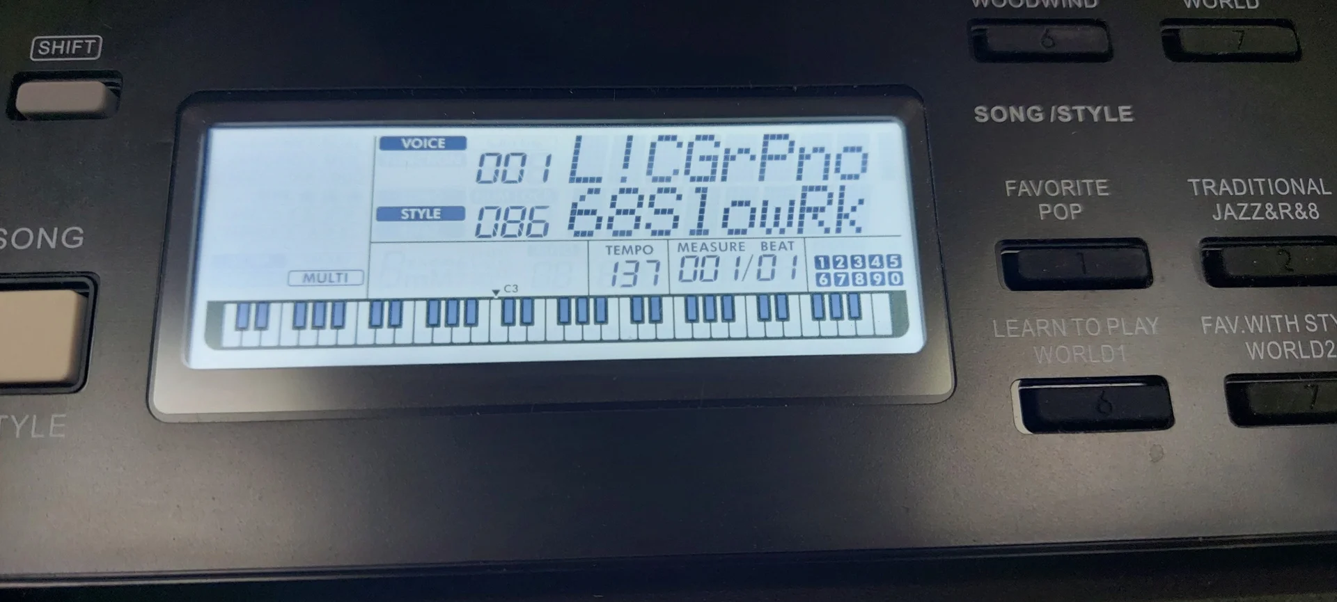 Yamaha PSR E383 - миниатюра 4