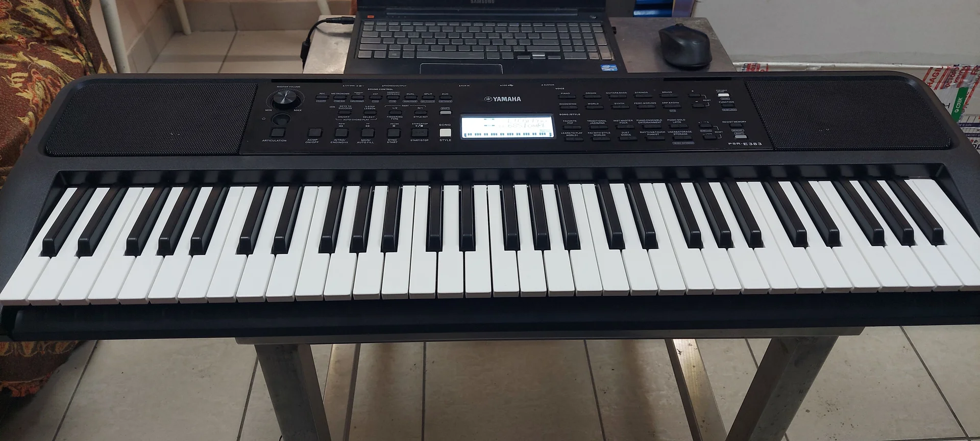 Yamaha PSR E383 - миниатюра 5