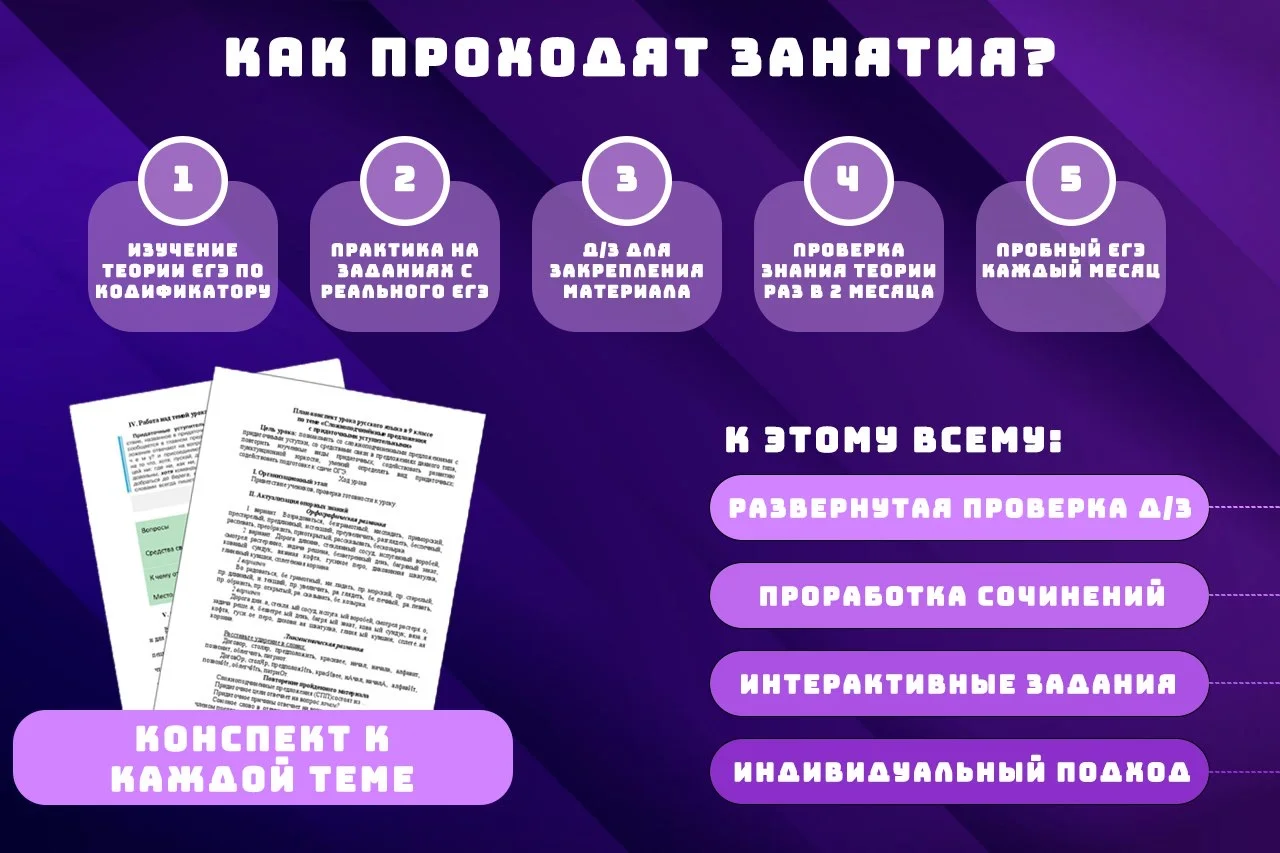 Репетитор по русскому языку и литературе ЕГЭ/ОГЭ - миниатюра 2