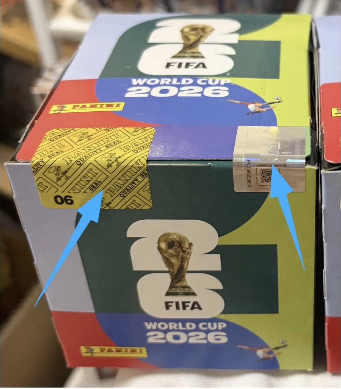 Блок Бокс Panini FIFA 2026 Панини чм 2026 - миниатюра 3