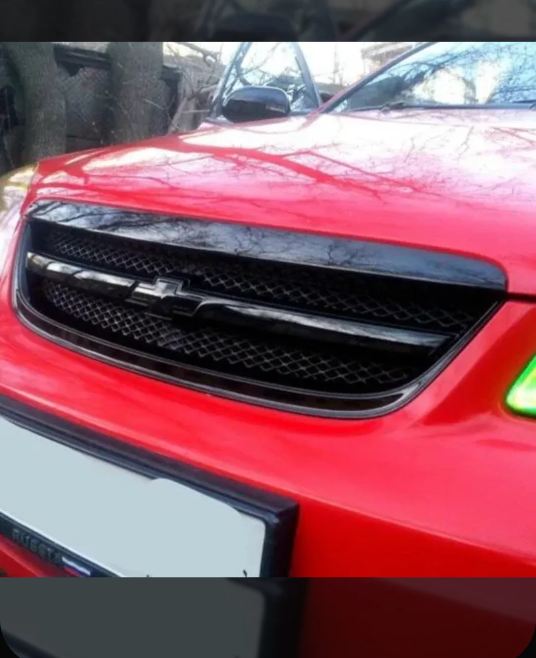 Решетка радиатора на Chevrolett Lacetti - миниатюра 2