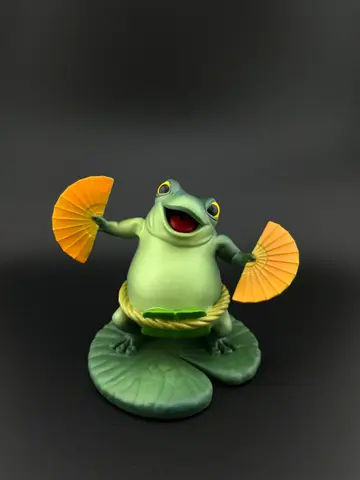 3 д Фигурка dota 2 Largo лягушка