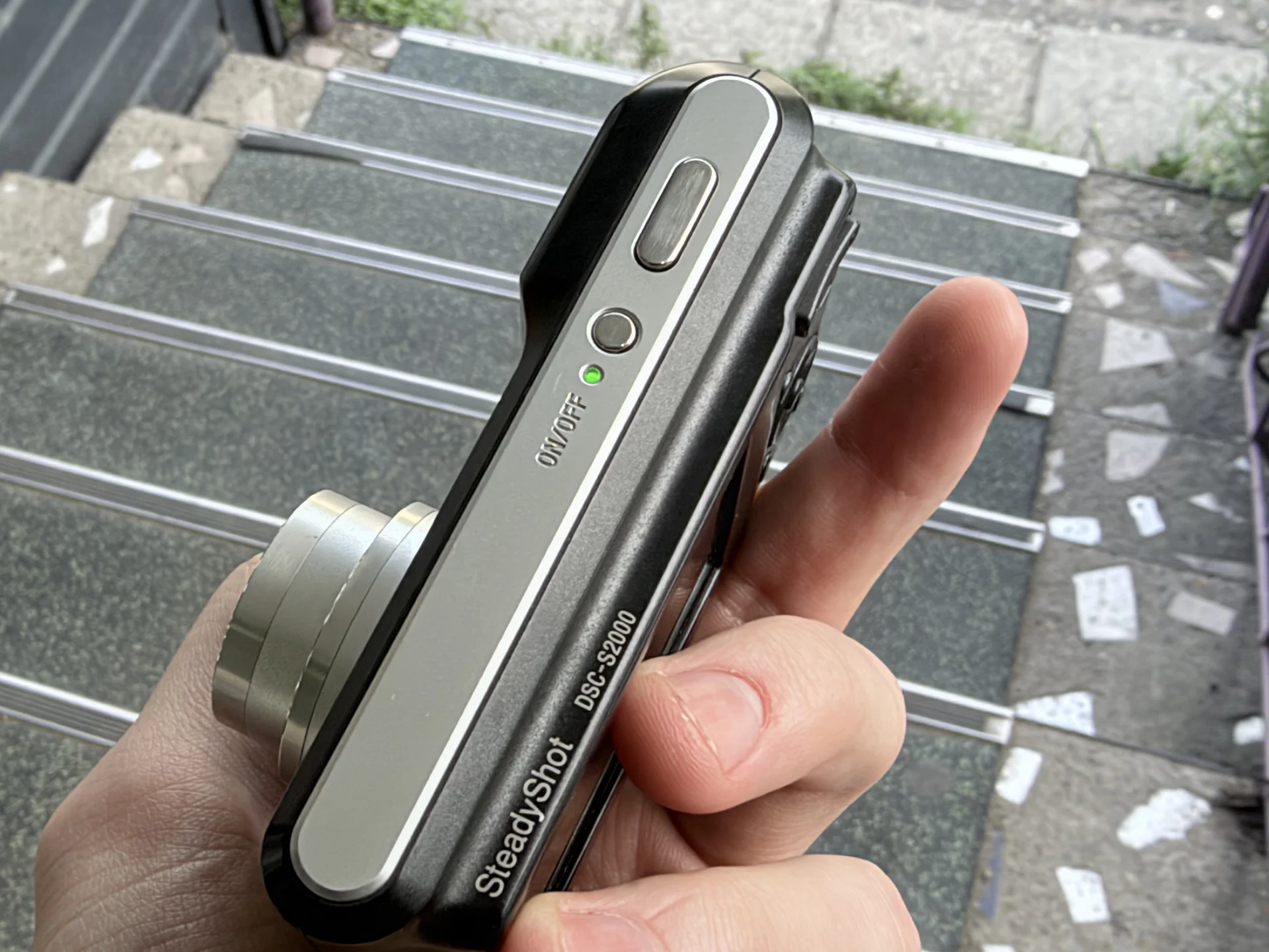 Фотоаппарат мыльница y2k Sony Cybershot DSC-S2000 - миниатюра 3