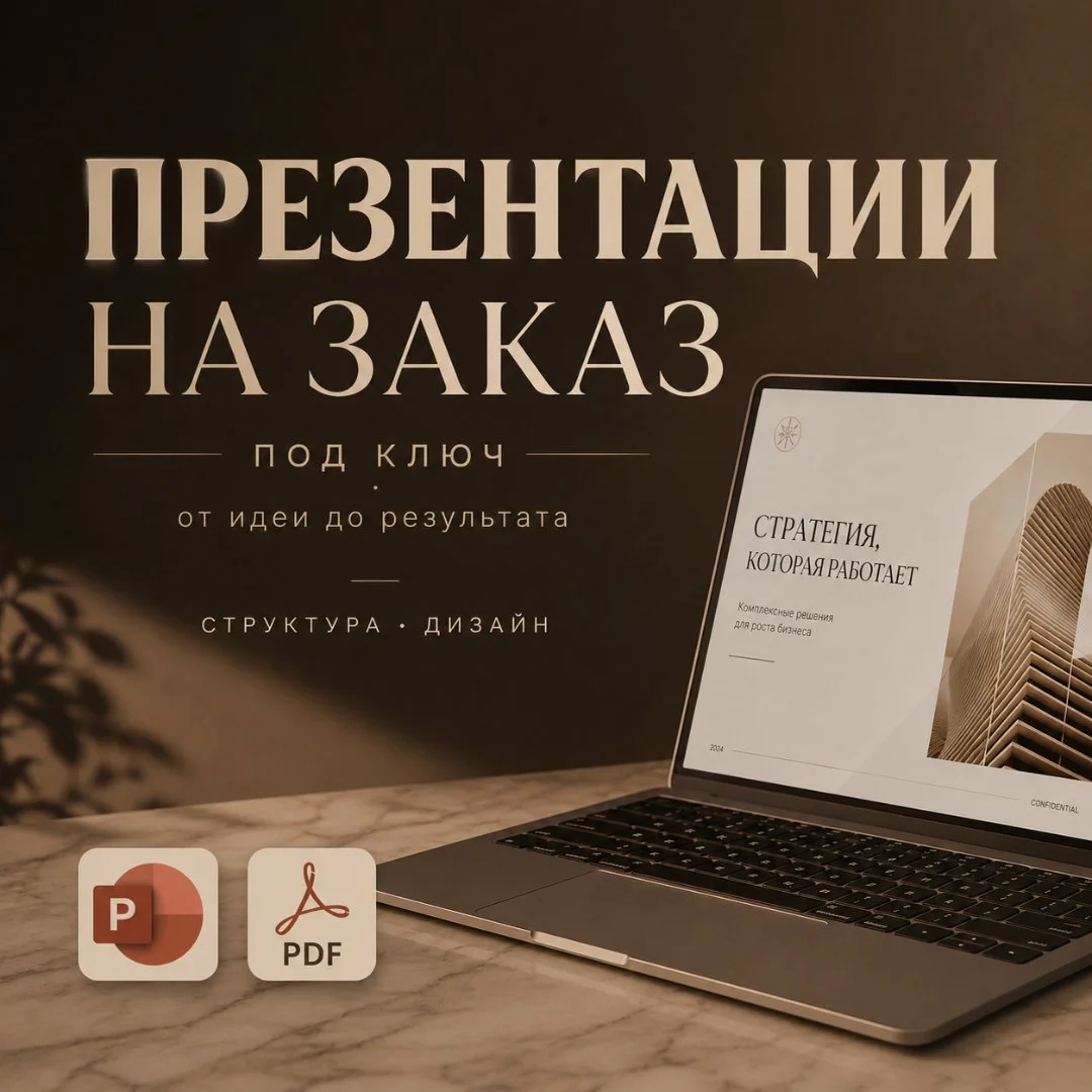 Дизайн презентации\презентации на заказ