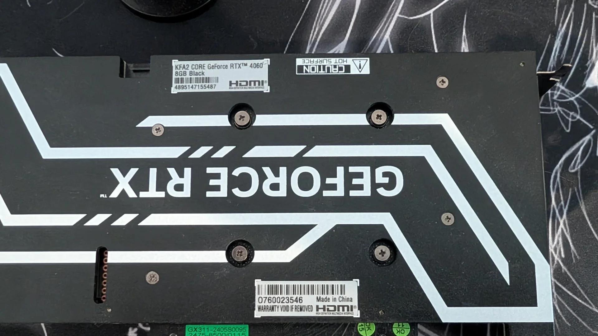 Видеокарта KFA2 Nvidia Geforce RTX 4060 8GB (на гарантии) - миниатюра 3