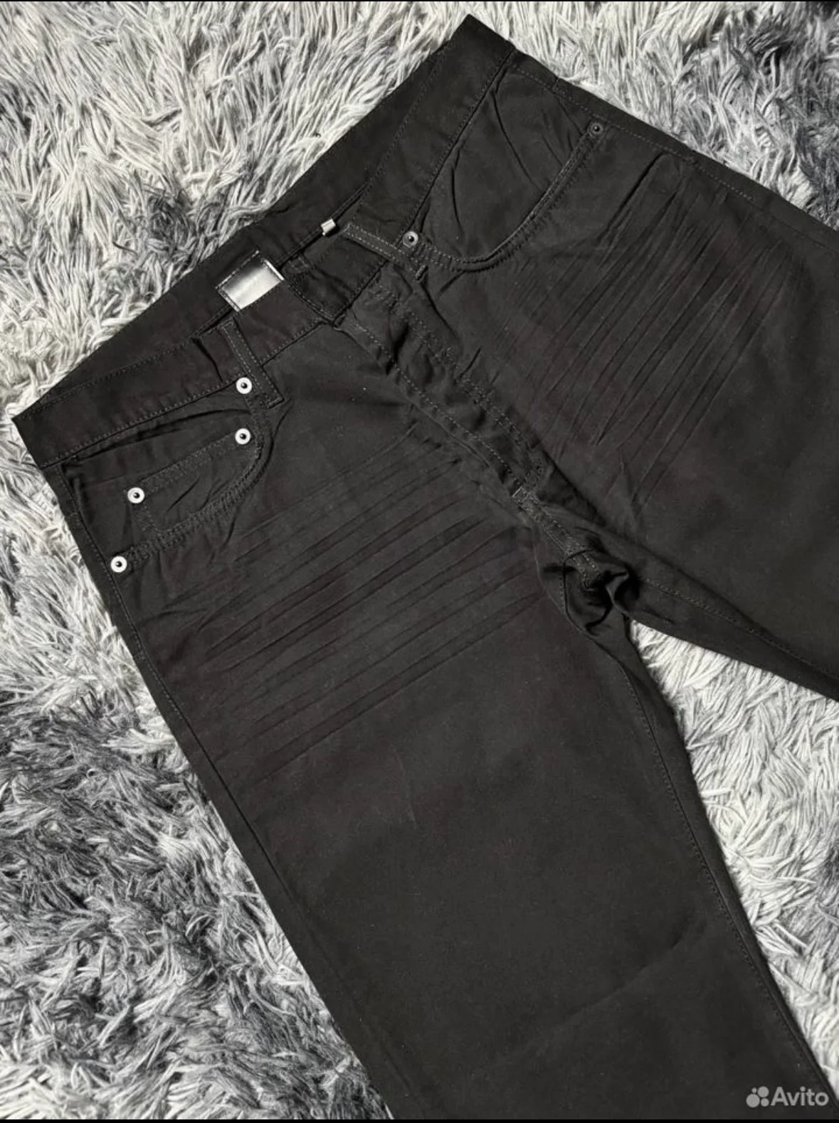 Dior homme SS05 whiskered jeans - миниатюра 4