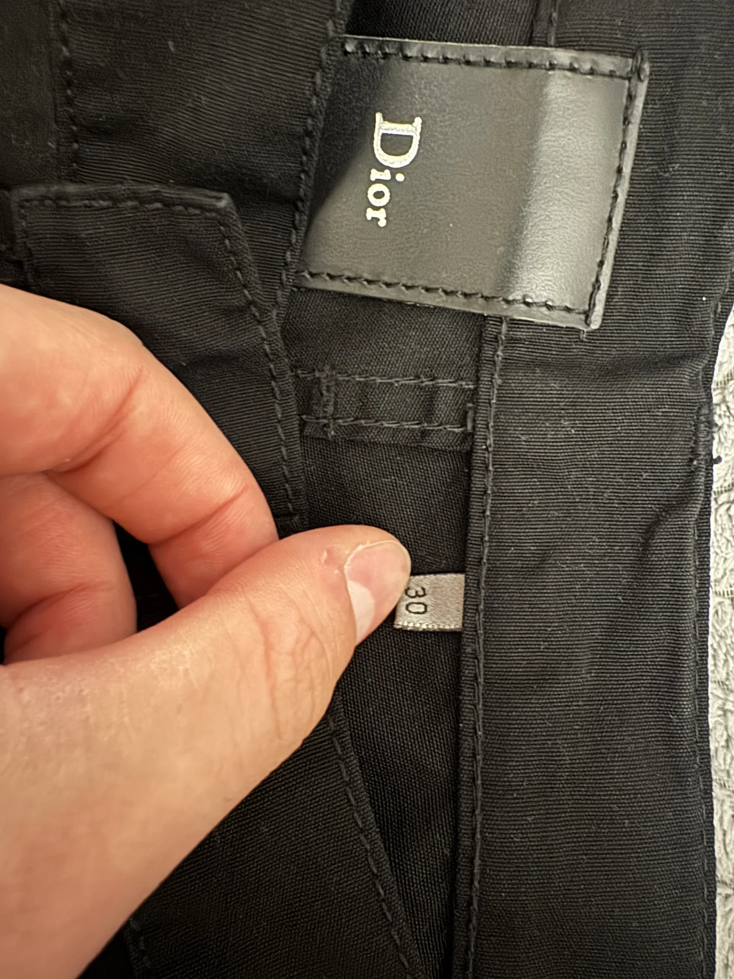 Dior homme SS05 whiskered jeans - миниатюра 5