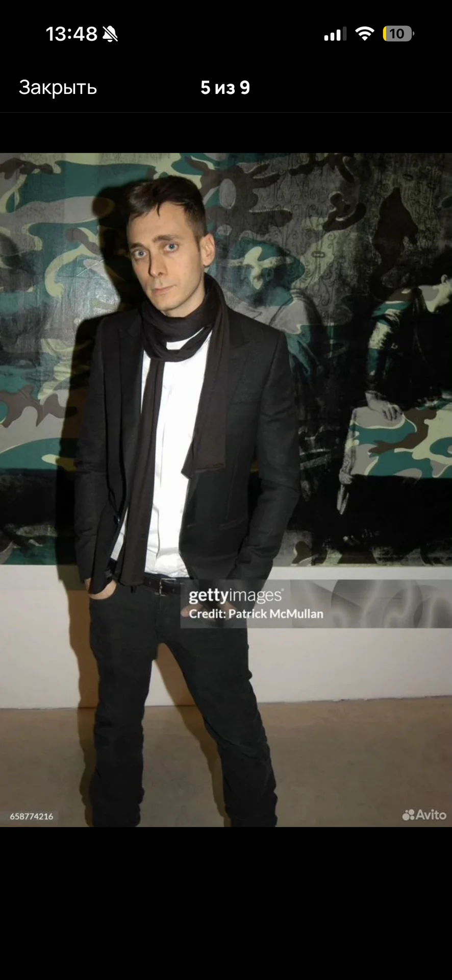 Dior homme SS05 whiskered jeans - миниатюра 10