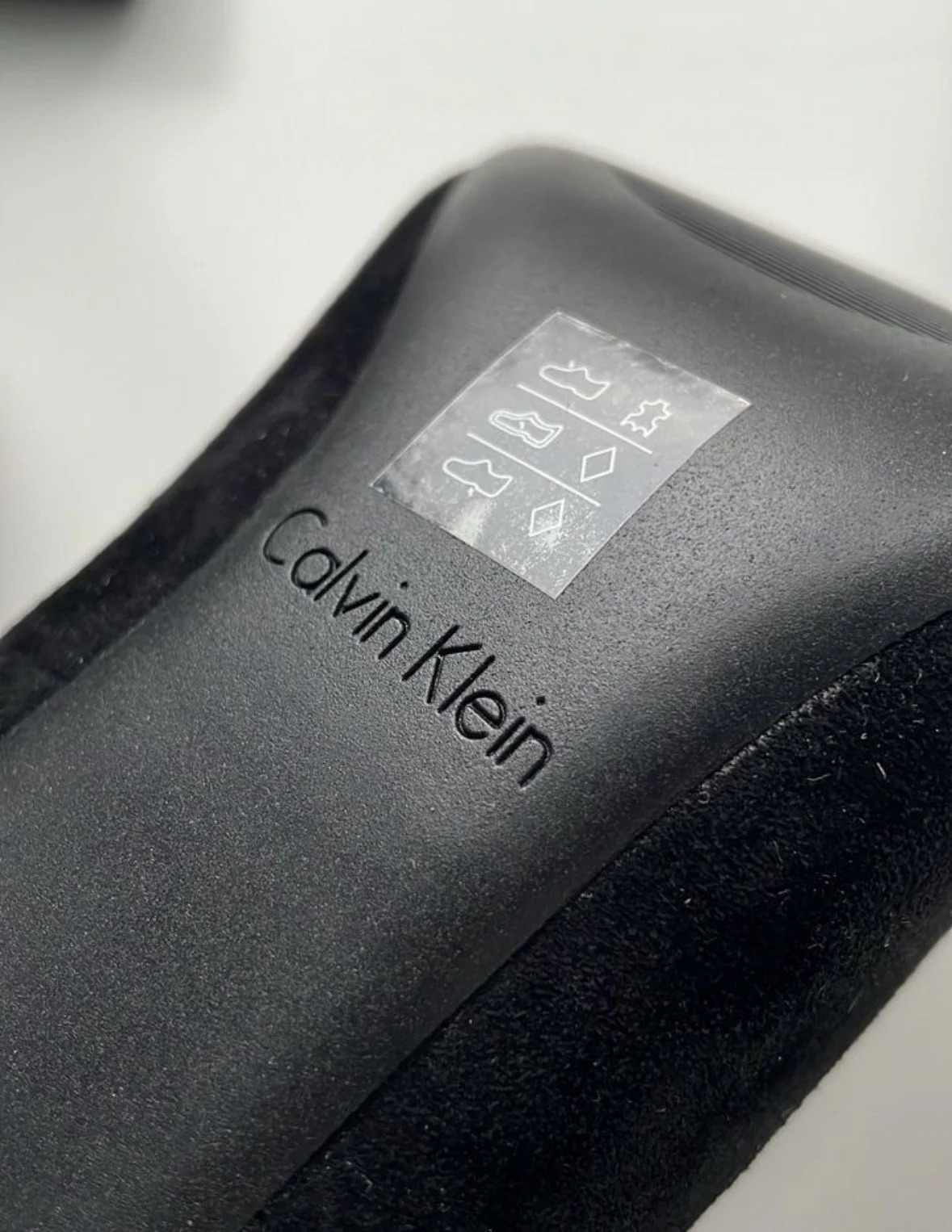Черные туфли Calvin Klein 37 размер(замша) - миниатюра 6
