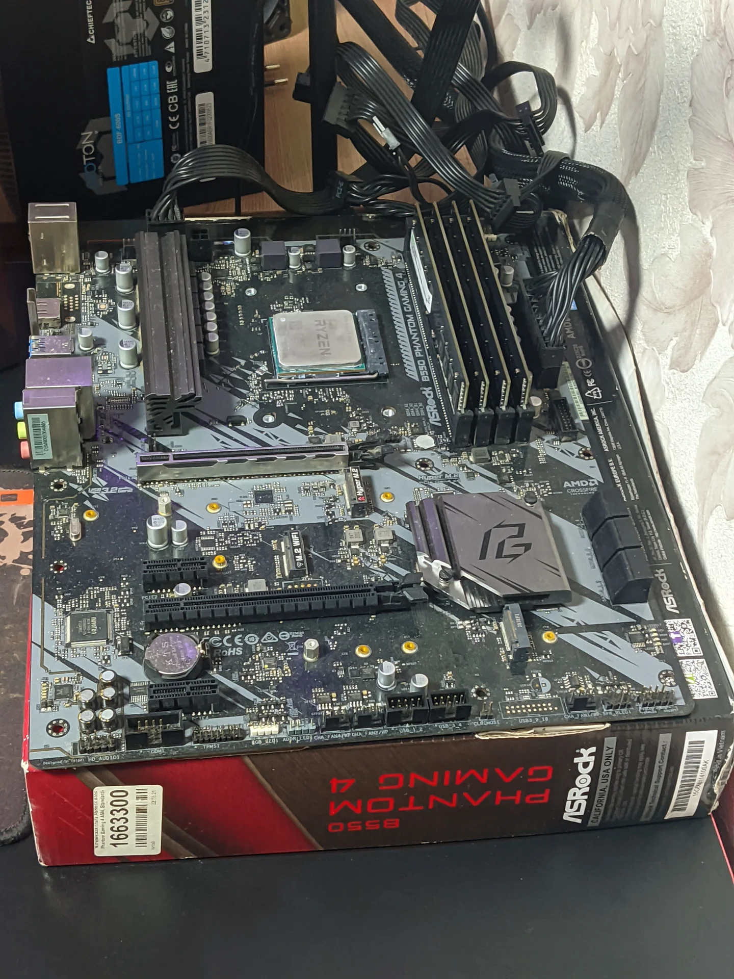 Материнская плата ASRock AM4 b550 - миниатюра 3