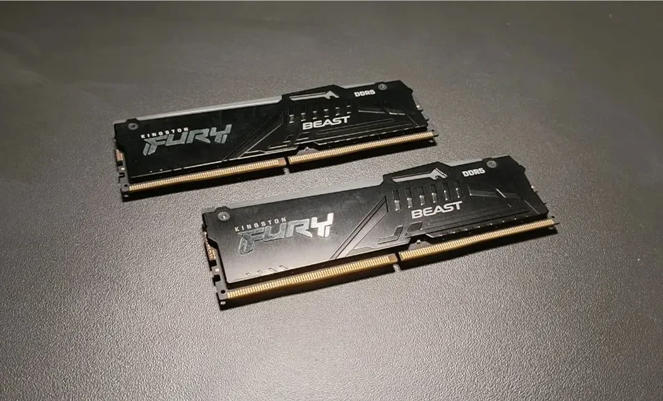 Оперативка Kingston fury beast black rgb 64 гб - миниатюра 2