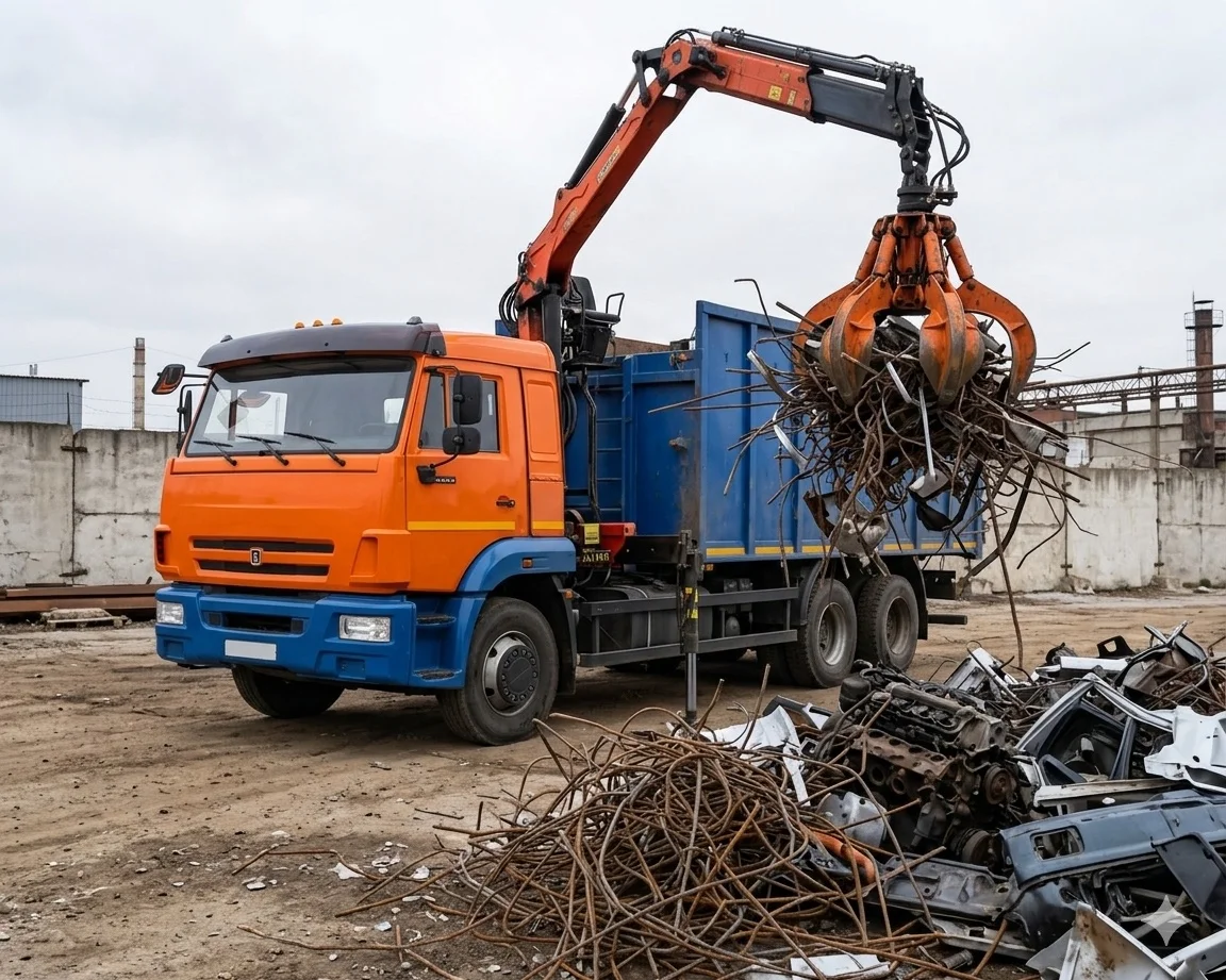 Вывоз мусора контейнером газелью самосвалом - миниатюра 7