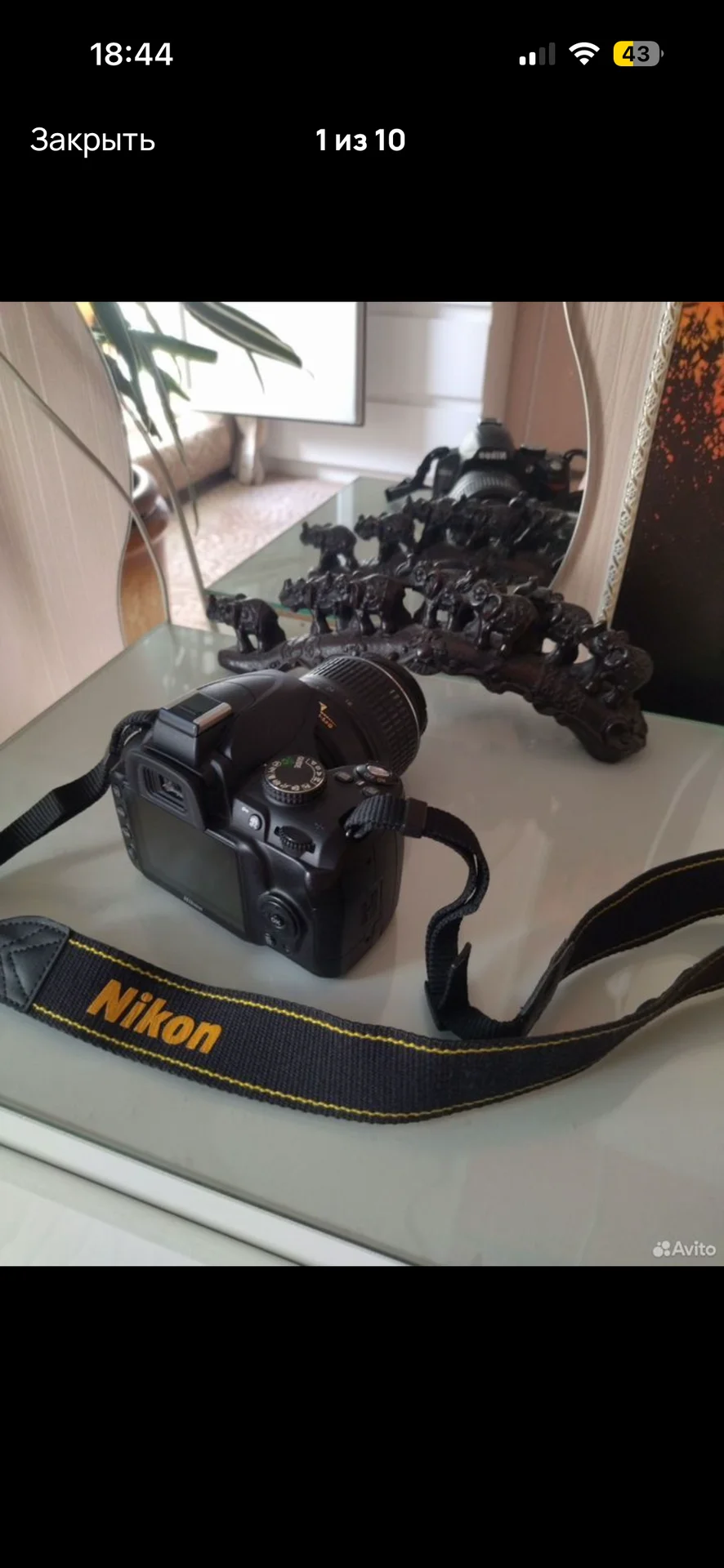 Зеркальный фотоаппарат Nikon D3000 - миниатюра 2
