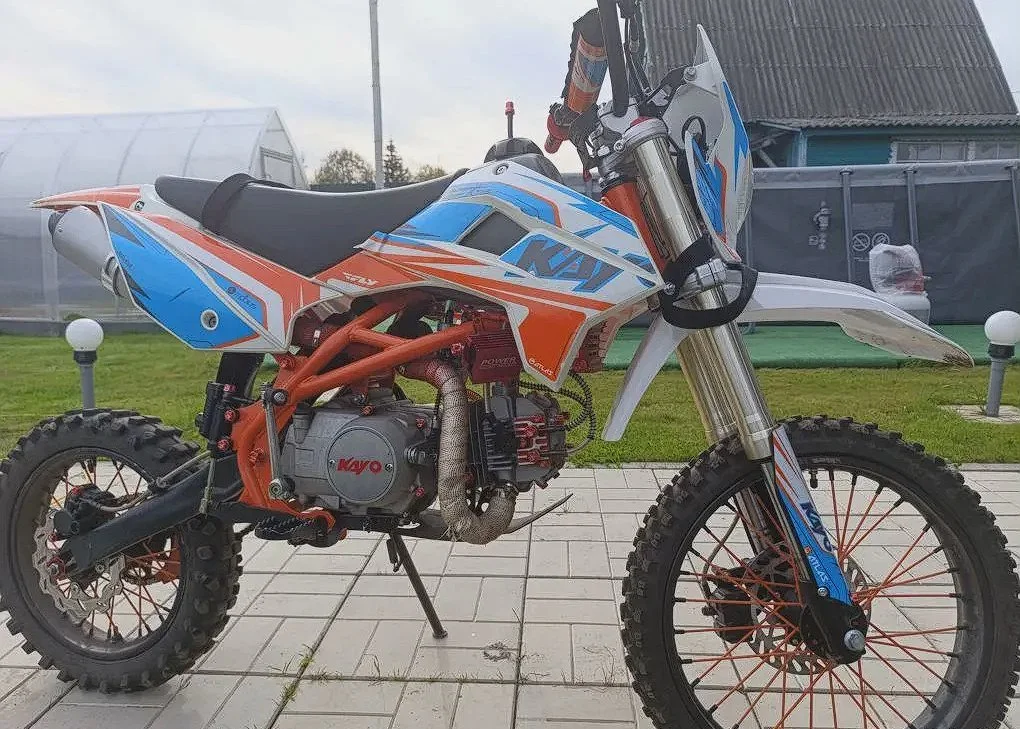 Питбайк Kayo Basic YX125 на колесах 17/14 - изображение 1