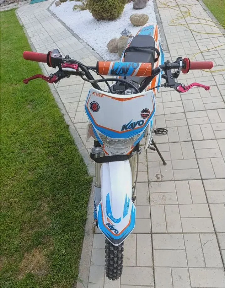 Питбайк Kayo Basic YX125 на колесах 17/14 - миниатюра 4