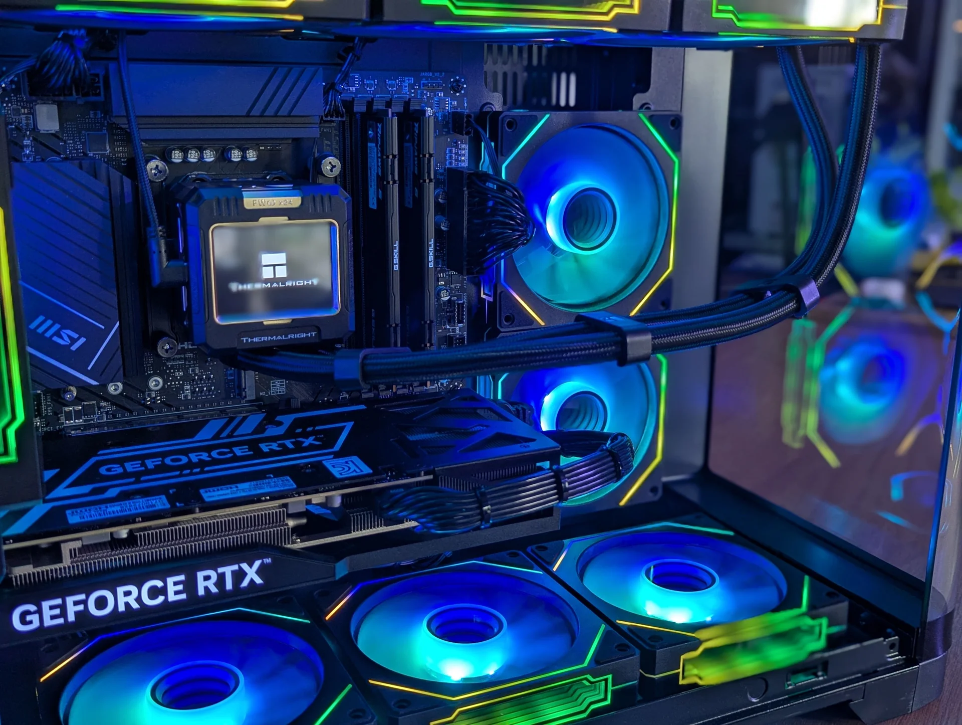 Игровой пк с RTX 4070 Super + i5 14600kf + 32gb - миниатюра 6