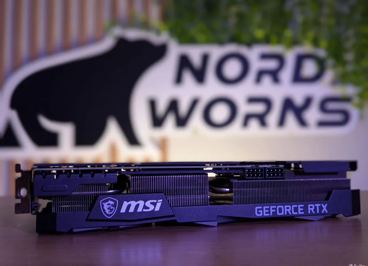 RTX 3070Ti 8gb MSI Ventus 3x / полный комплект - миниатюра 3