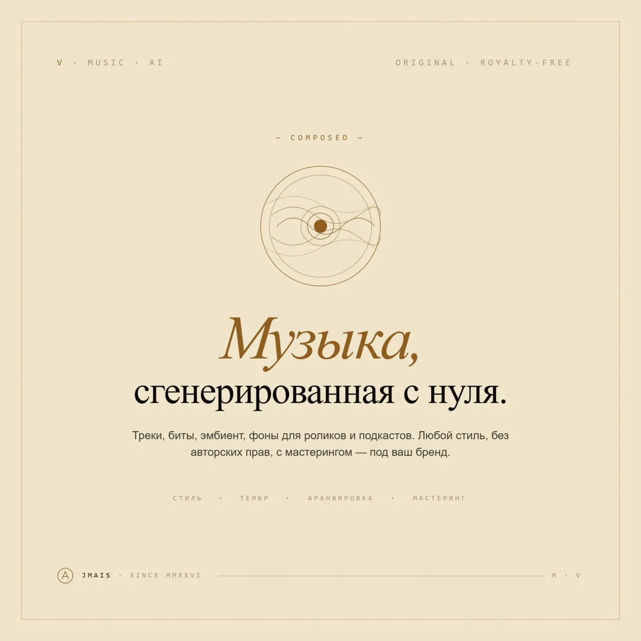 Музыка для бизнеса — треки и фоны под заказ - изображение 1
