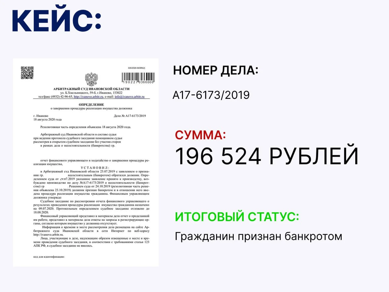 Списание долгов / Банкротство - миниатюра 6