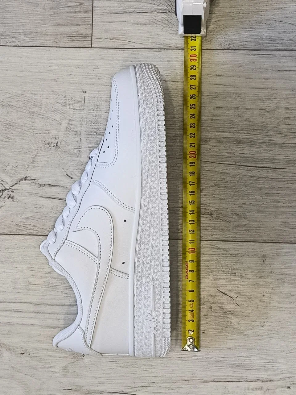 Кроссовки унисекс Air Force 1 белые - миниатюра 9