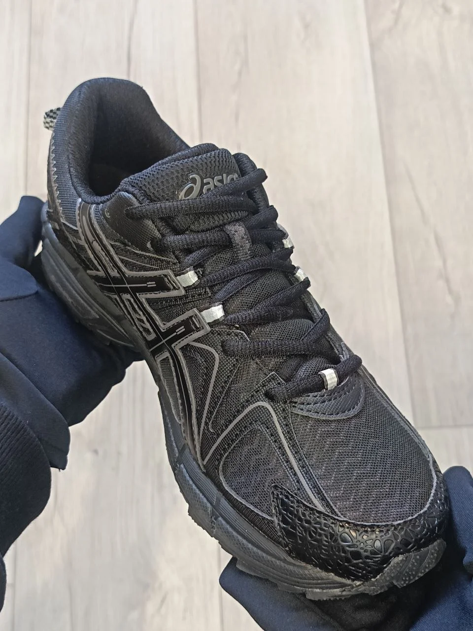 Кроссовки мужские Asics GEL-KAHANA 8 чёрные - миниатюра 4