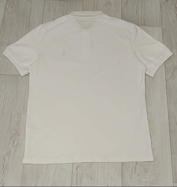 Футболка поло Polo Ralph Lauren (размер L) белая - миниатюра 2
