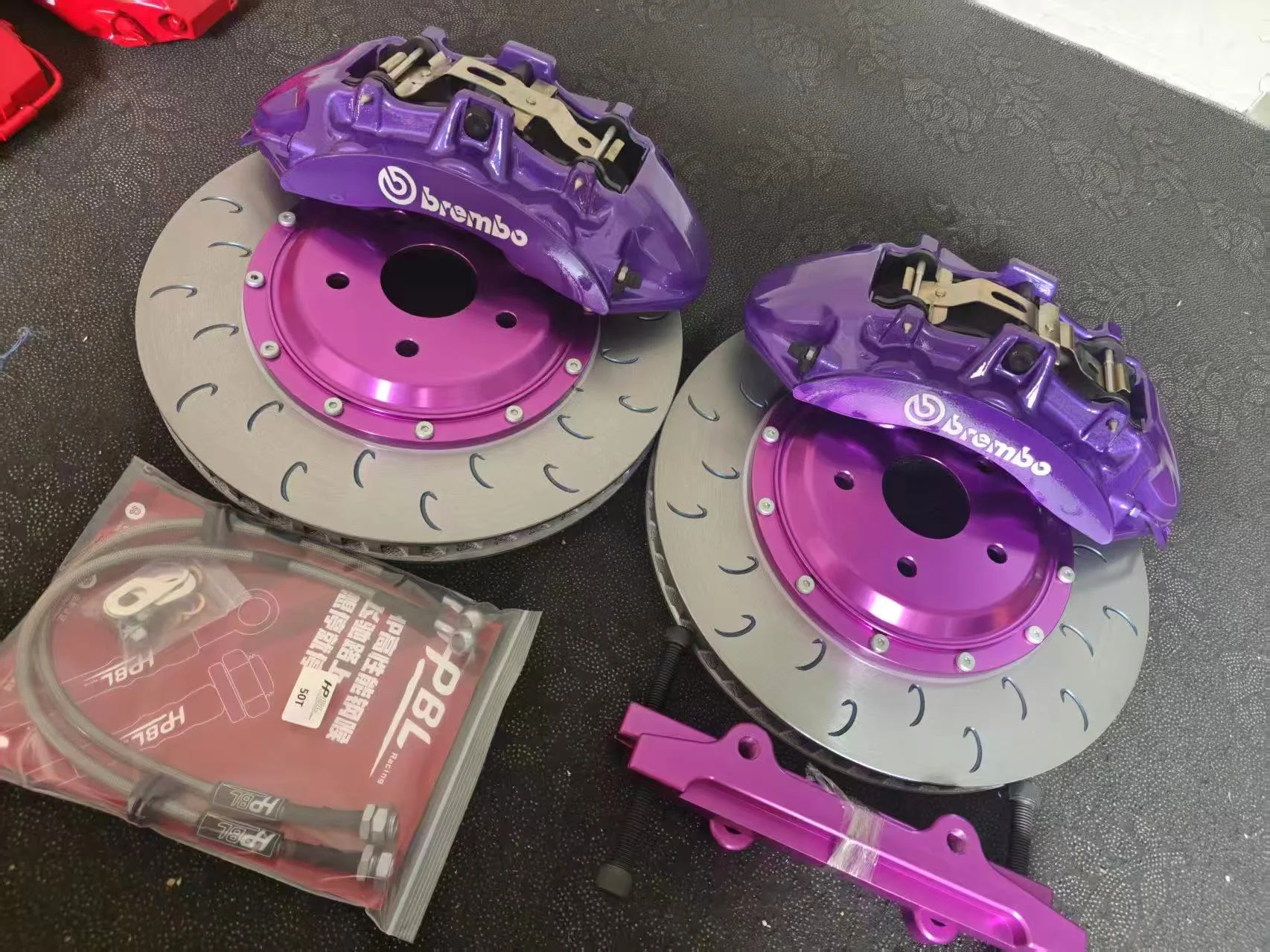Тормозная система Brembo GT6 380mm любое авто - изображение 1
