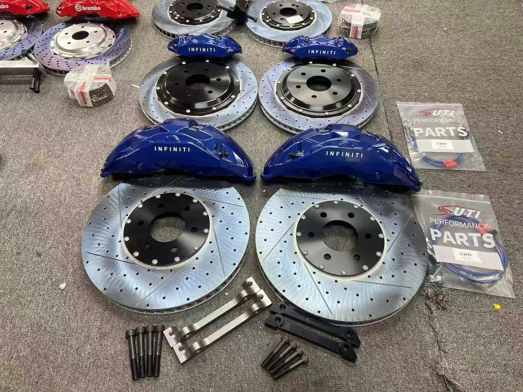 Тормозная система Brembo GT6 380mm любое авто - миниатюра 3