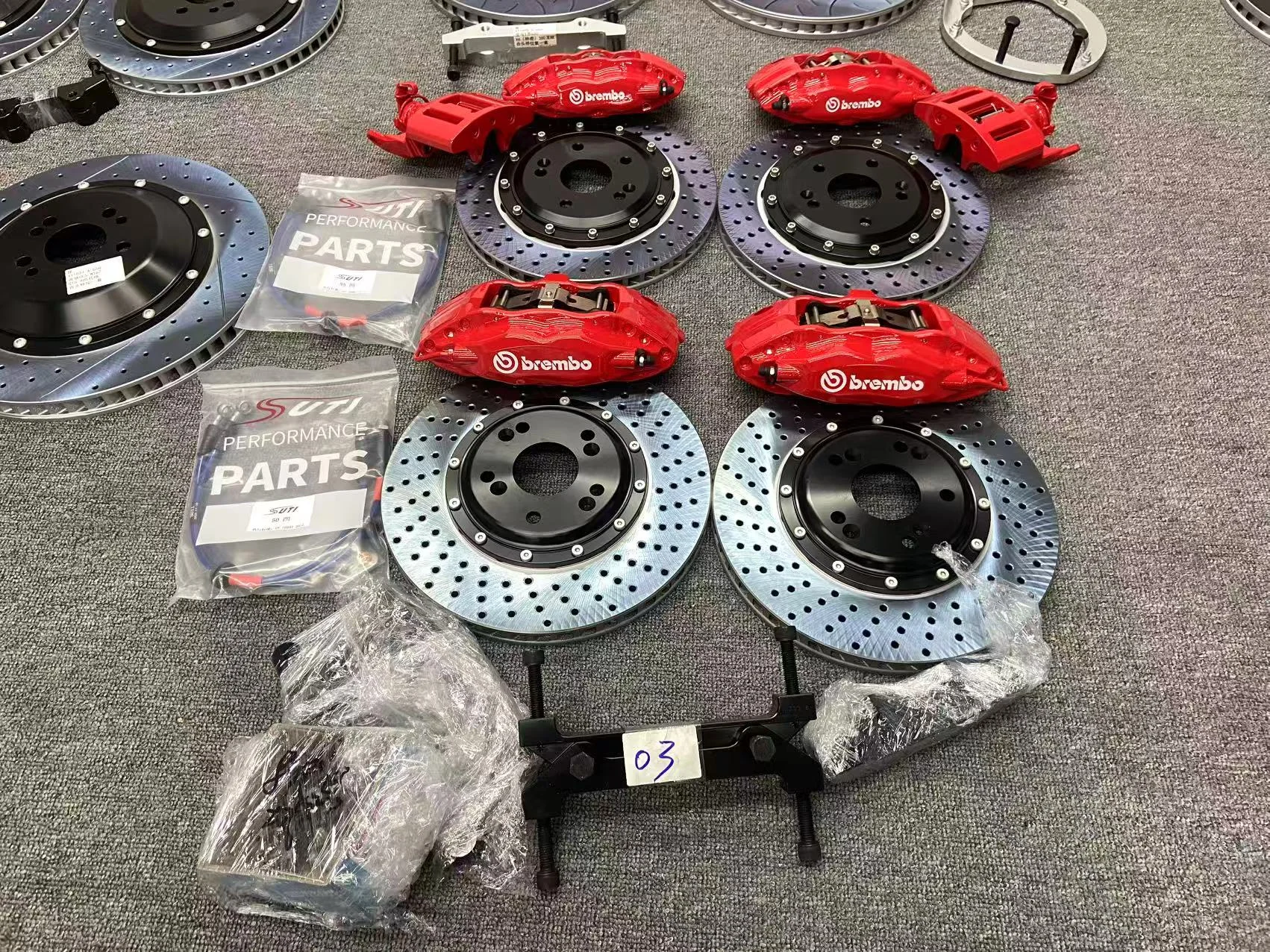 Тормозная система Brembo GT6 380mm любое авто - миниатюра 4