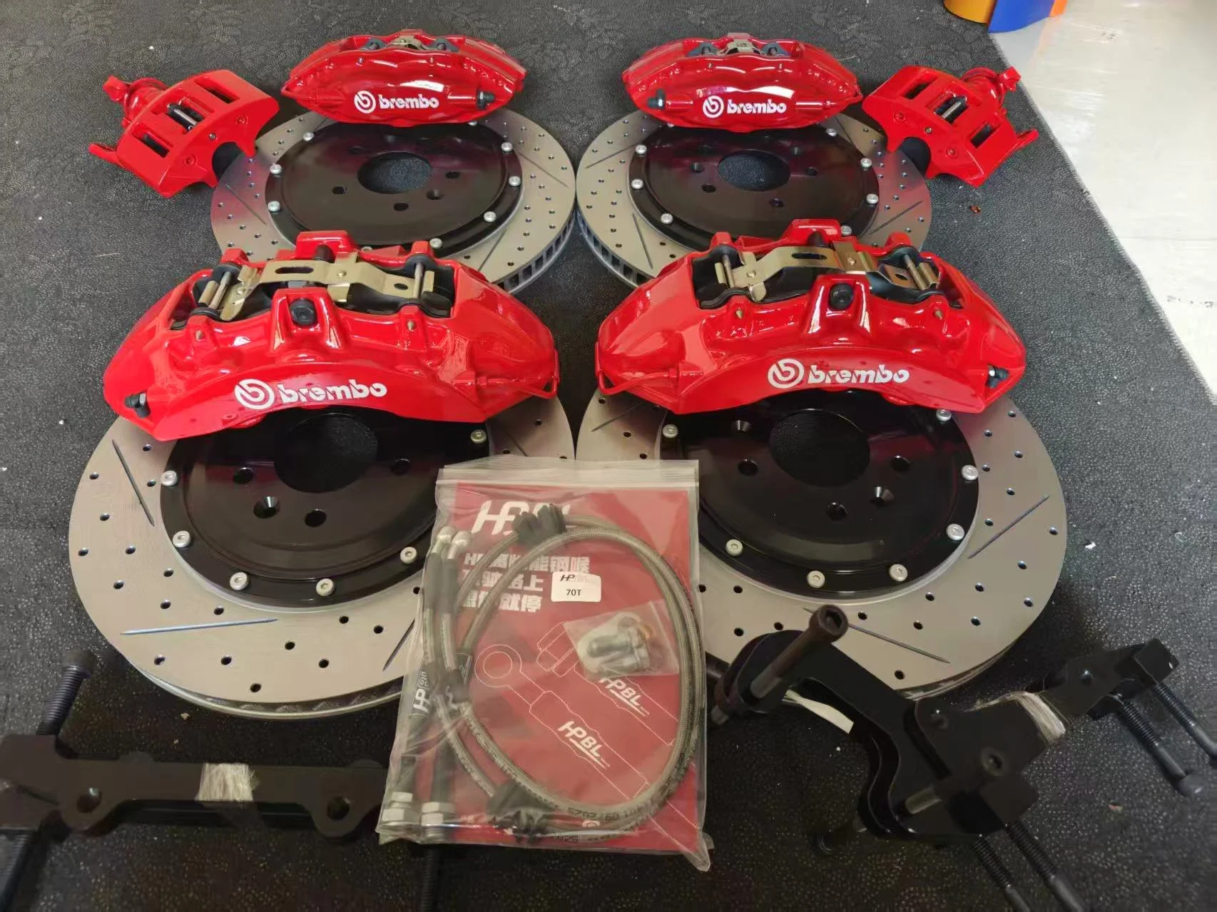 Тормозная система Brembo GT6 380mm любое авто - миниатюра 9