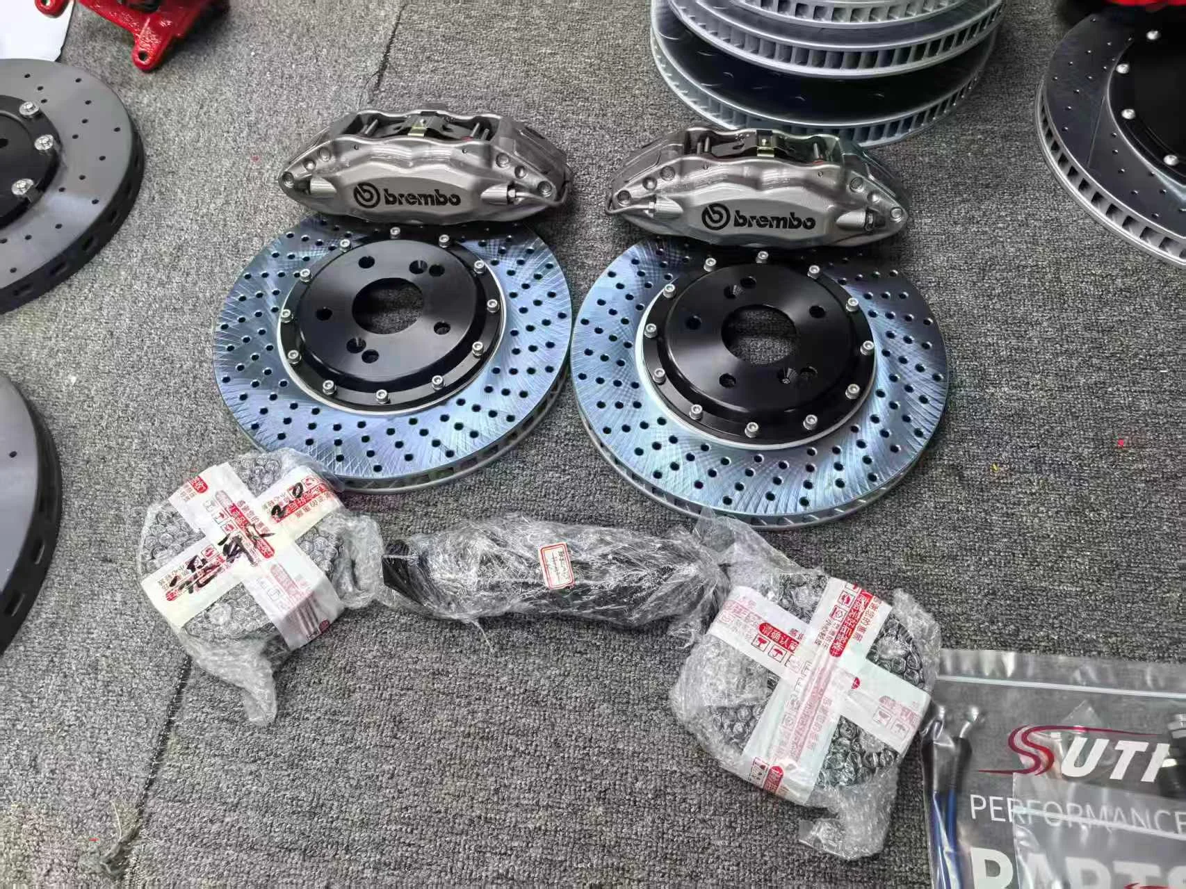 Тормозная система Brembo GT6 380mm любое авто - миниатюра 10