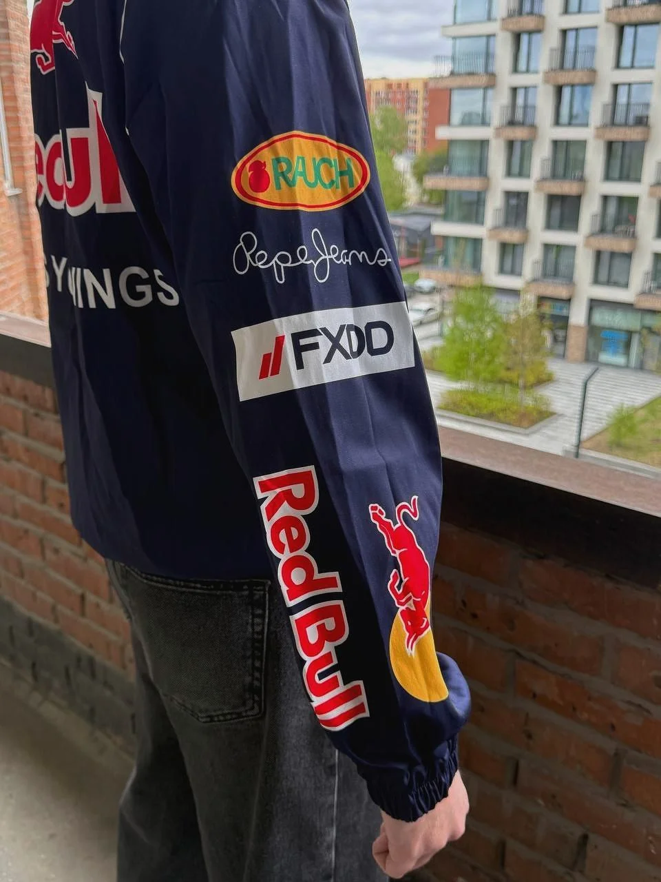 Куртка ветровка Red Bull Racing - миниатюра 5