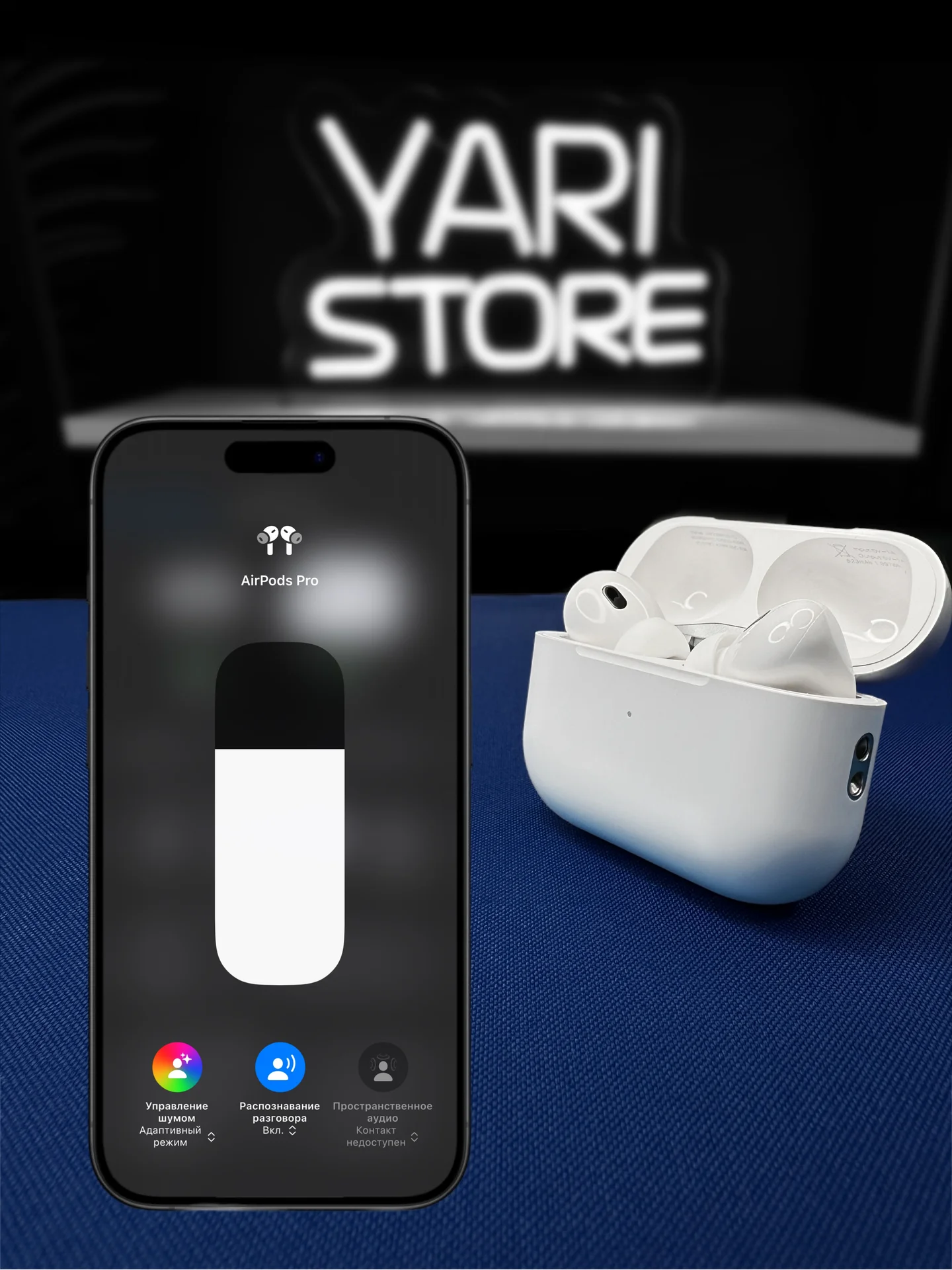 AirPods Pro 2 с шумоподавлением + чехол - миниатюра 7
