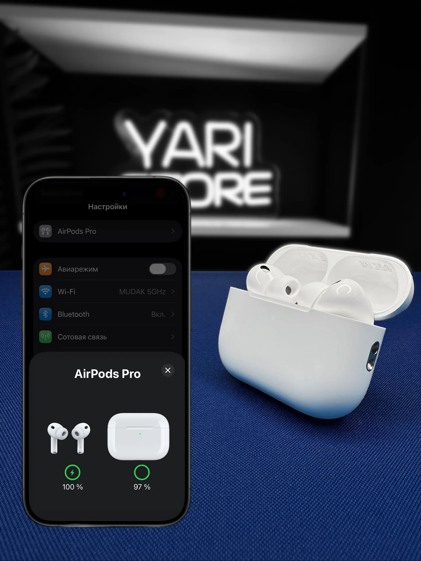 AirPods Pro 3 с шумоподавлением + чехол - миниатюра 5