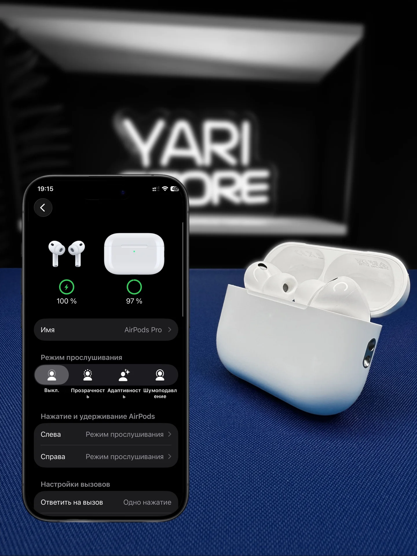 AirPods Pro 3 с шумоподавлением + чехол - миниатюра 6