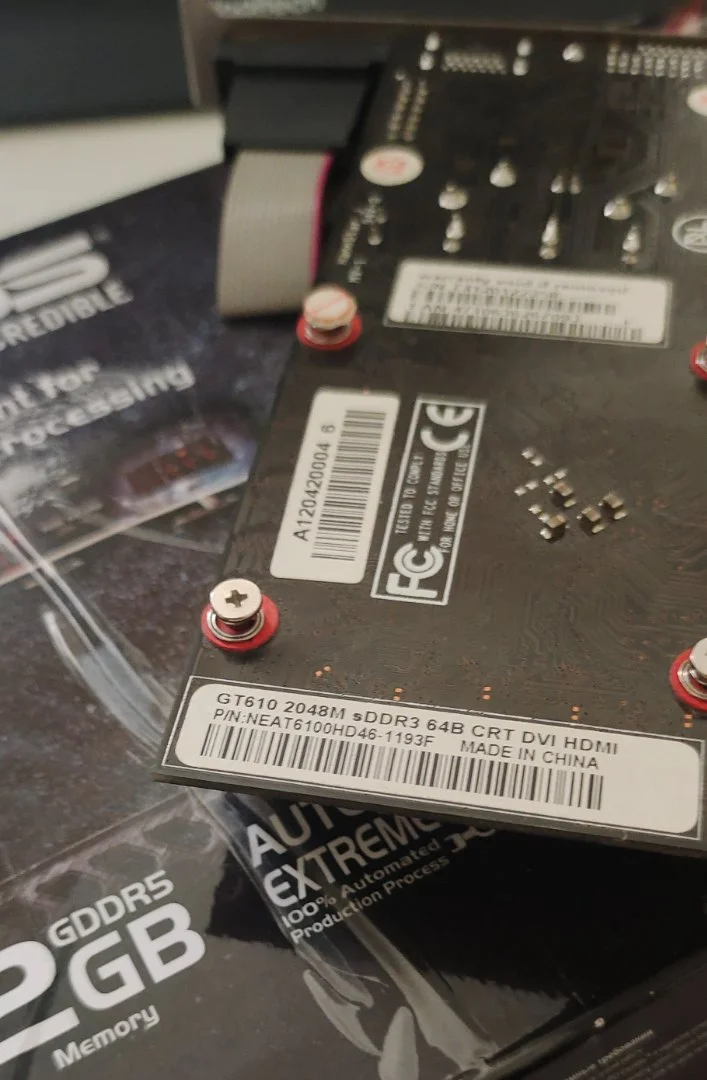 Видеокарта GT610 2Gb - миниатюра 2