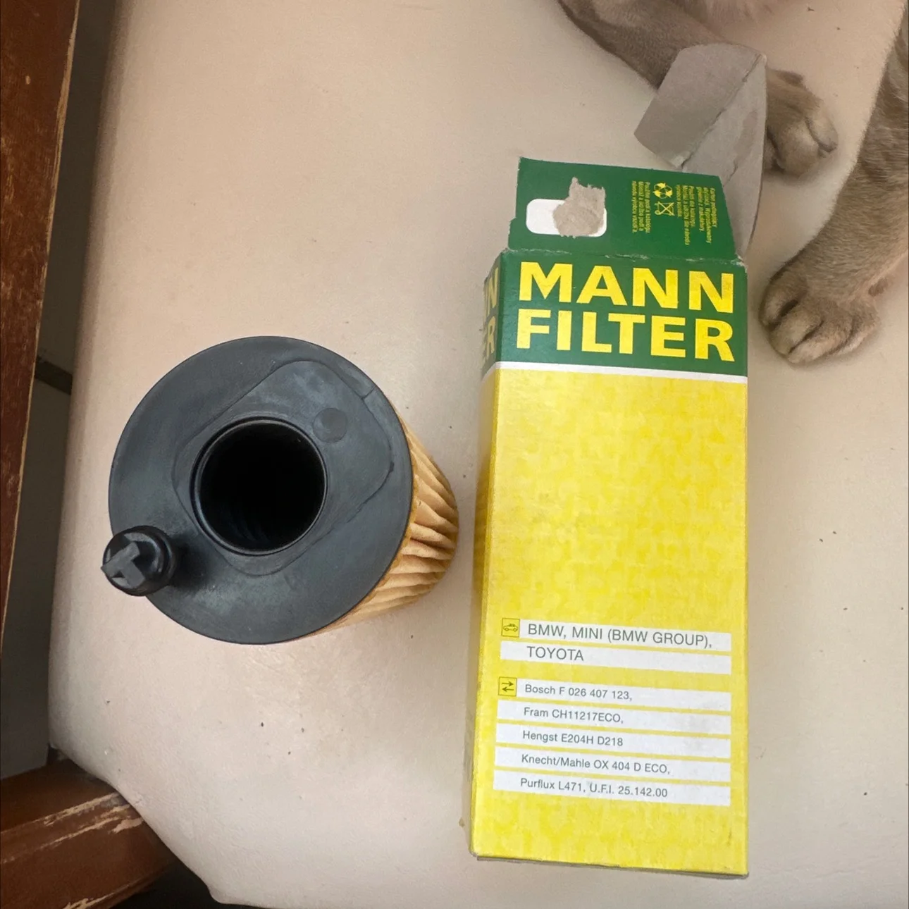 Масляный фильтр Mann hu 6004 x - изображение 1