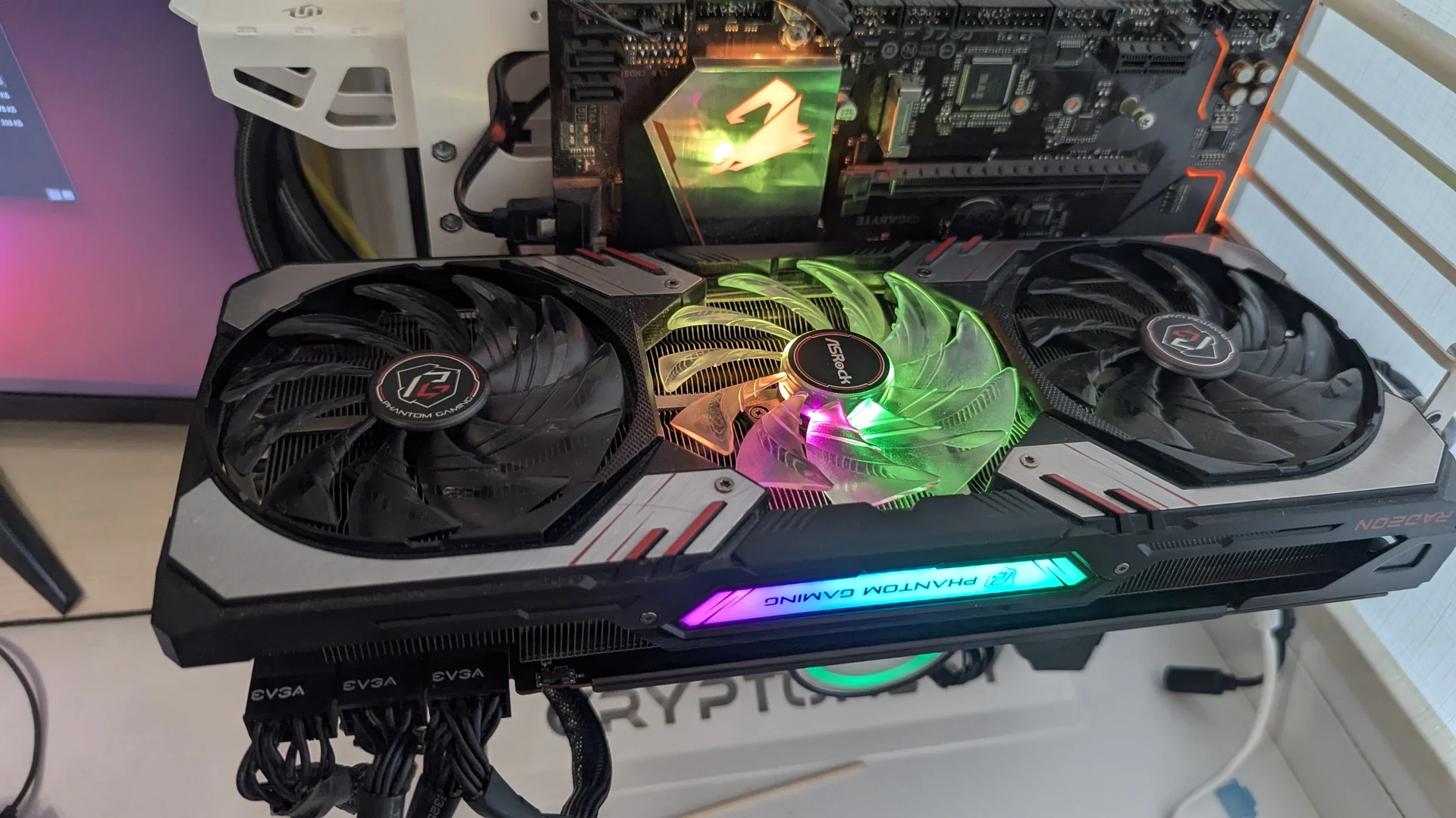 Rx 6800xt ASRock phantom gaming 16 gb - изображение 1