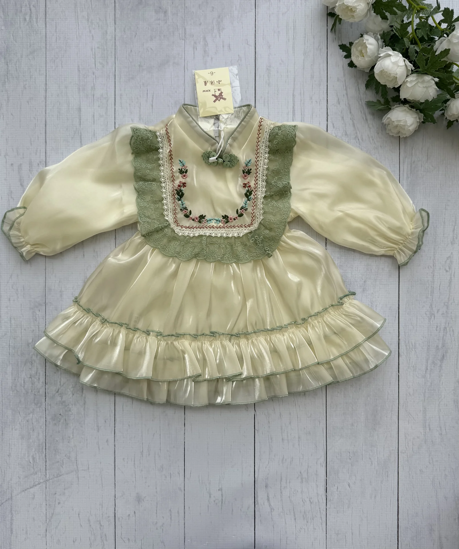 Платье для девочки 80/90/100 праздничное - миниатюра 2