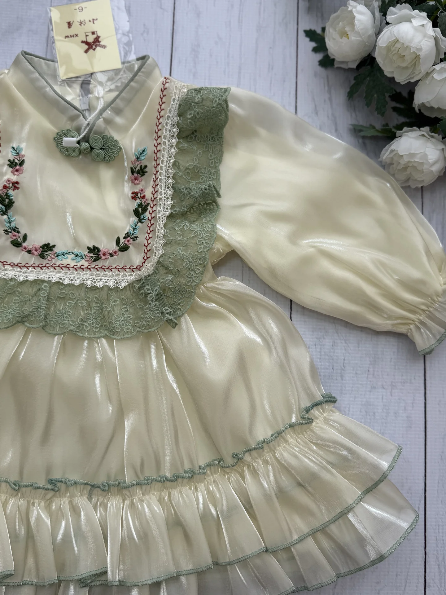 Платье для девочки 80/90/100 праздничное - миниатюра 3