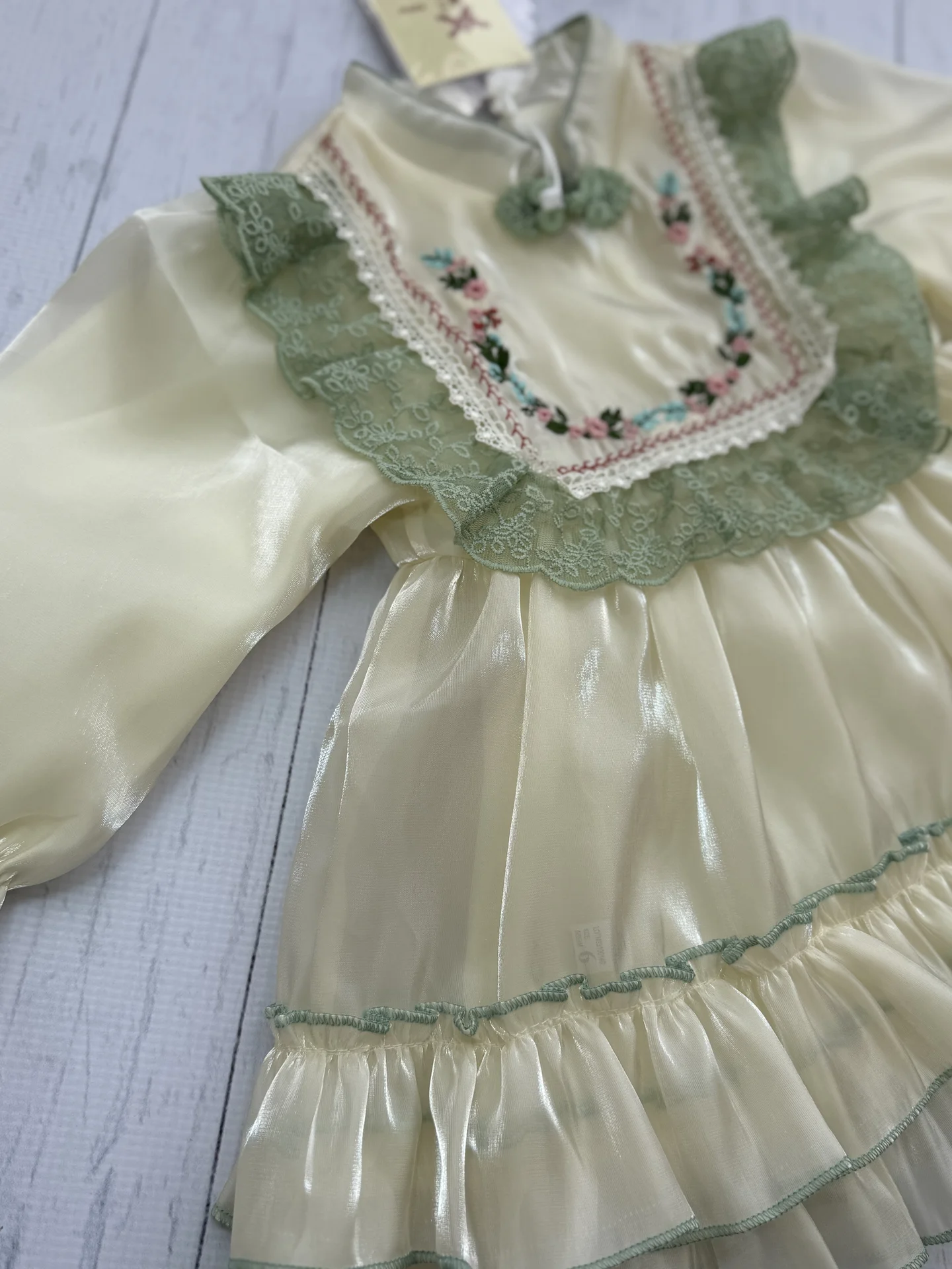 Платье для девочки 80/90/100 праздничное - миниатюра 5