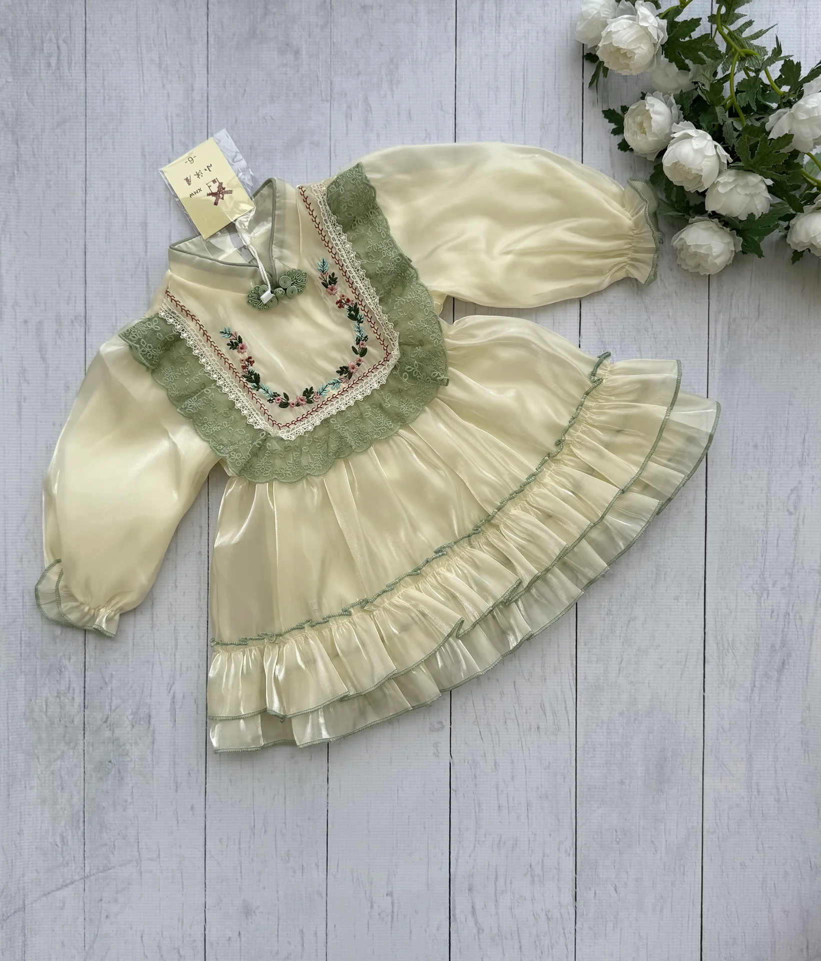 Платье для девочки 80/90/100 праздничное - миниатюра 6