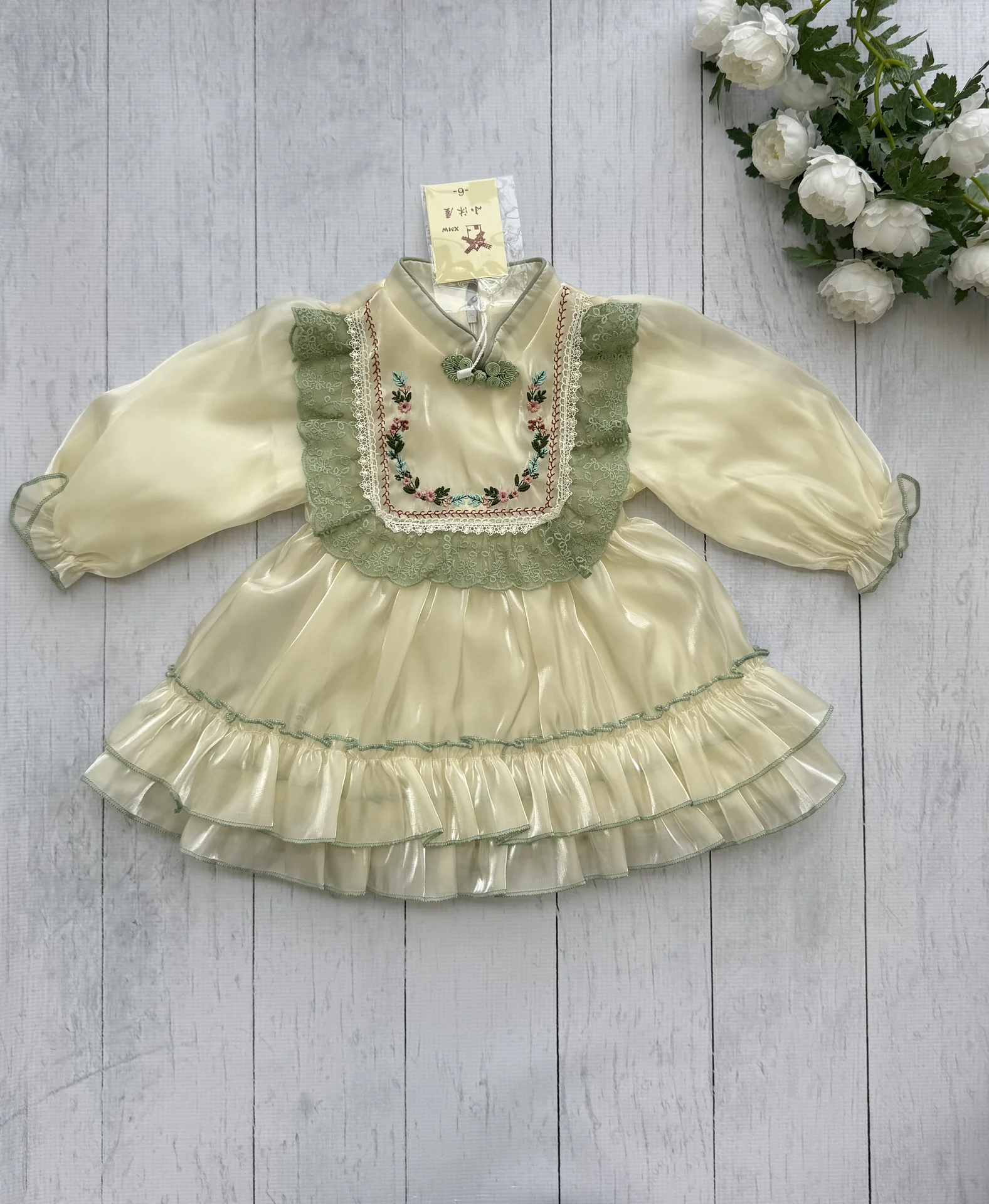 Платье для девочки 80/90/100 праздничное - миниатюра 7