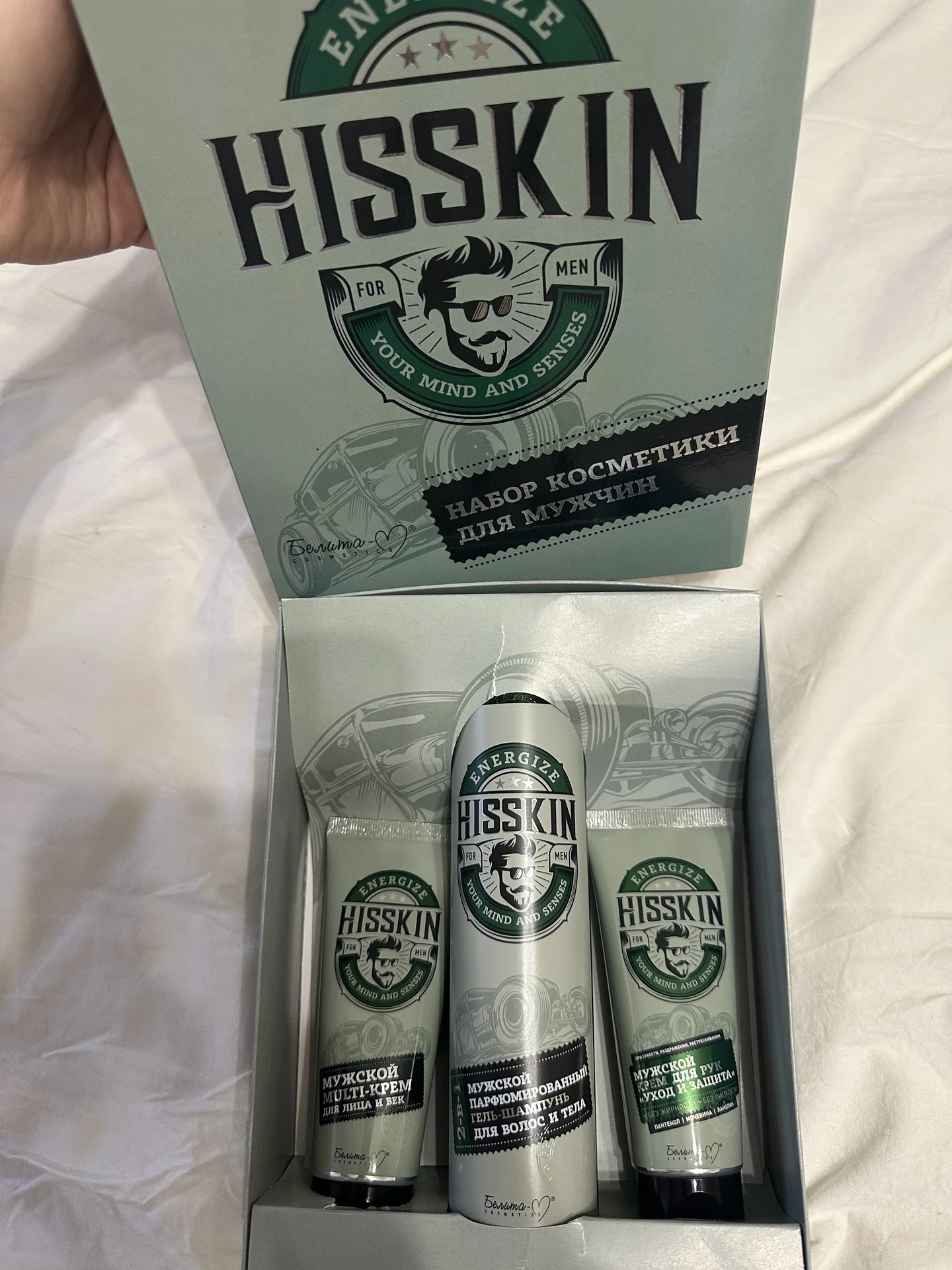 Подарочный набор мужской косметики Белита-М Hisski - миниатюра 2
