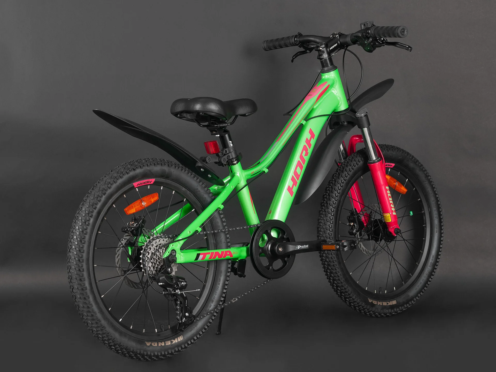 Велосипед HORH TINA TAHD 2.1 20 (2023) Green-Pink - миниатюра 3