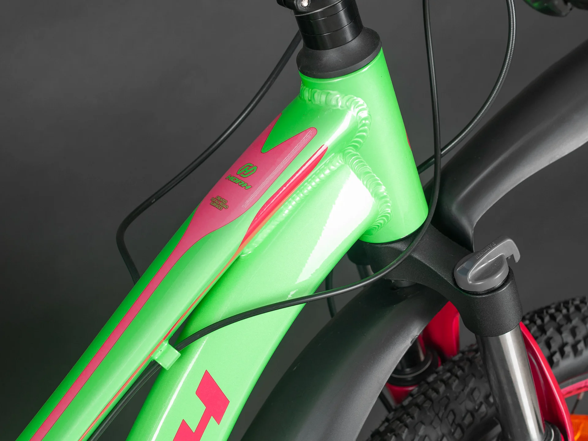 Велосипед HORH TINA TAHD 2.1 20 (2023) Green-Pink - миниатюра 4