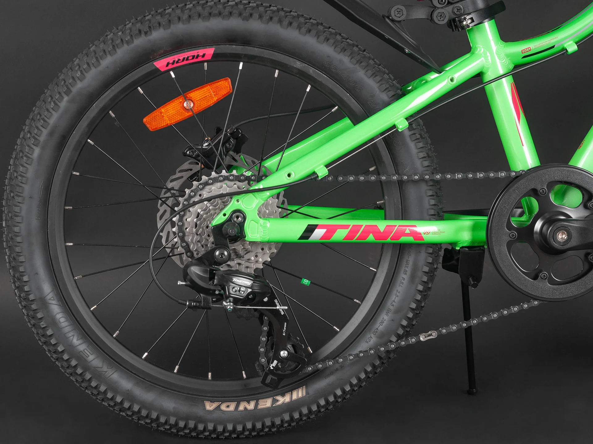Велосипед HORH TINA TAHD 2.1 20 (2023) Green-Pink - миниатюра 7