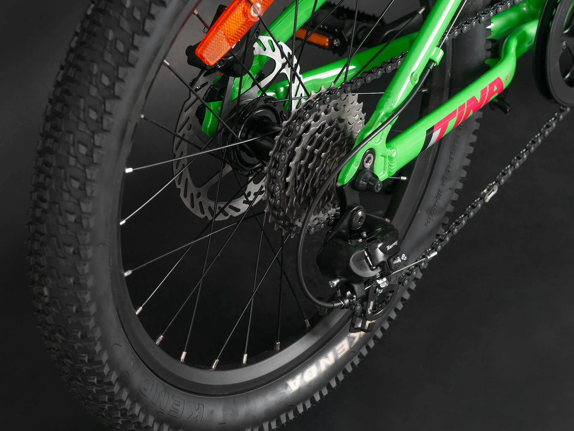Велосипед HORH TINA TAHD 2.1 20 (2023) Green-Pink - миниатюра 8