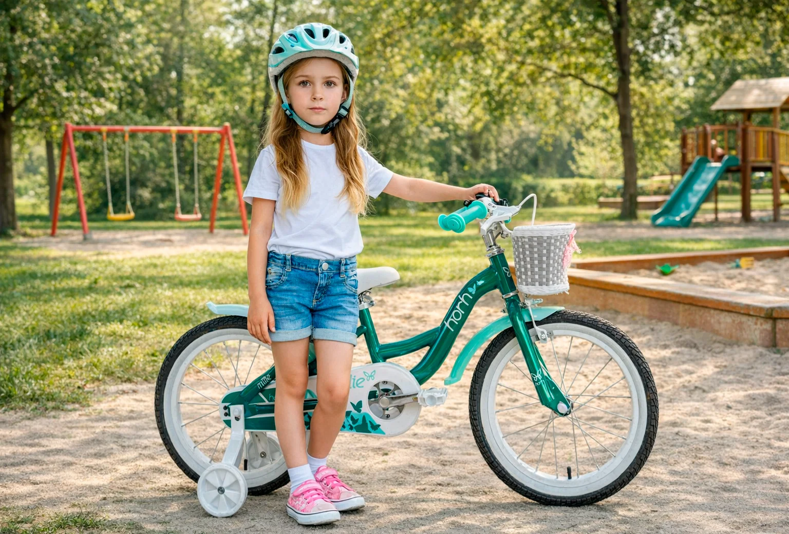 Велосипед HORH MILLIE 18" Dark Green - миниатюра 2