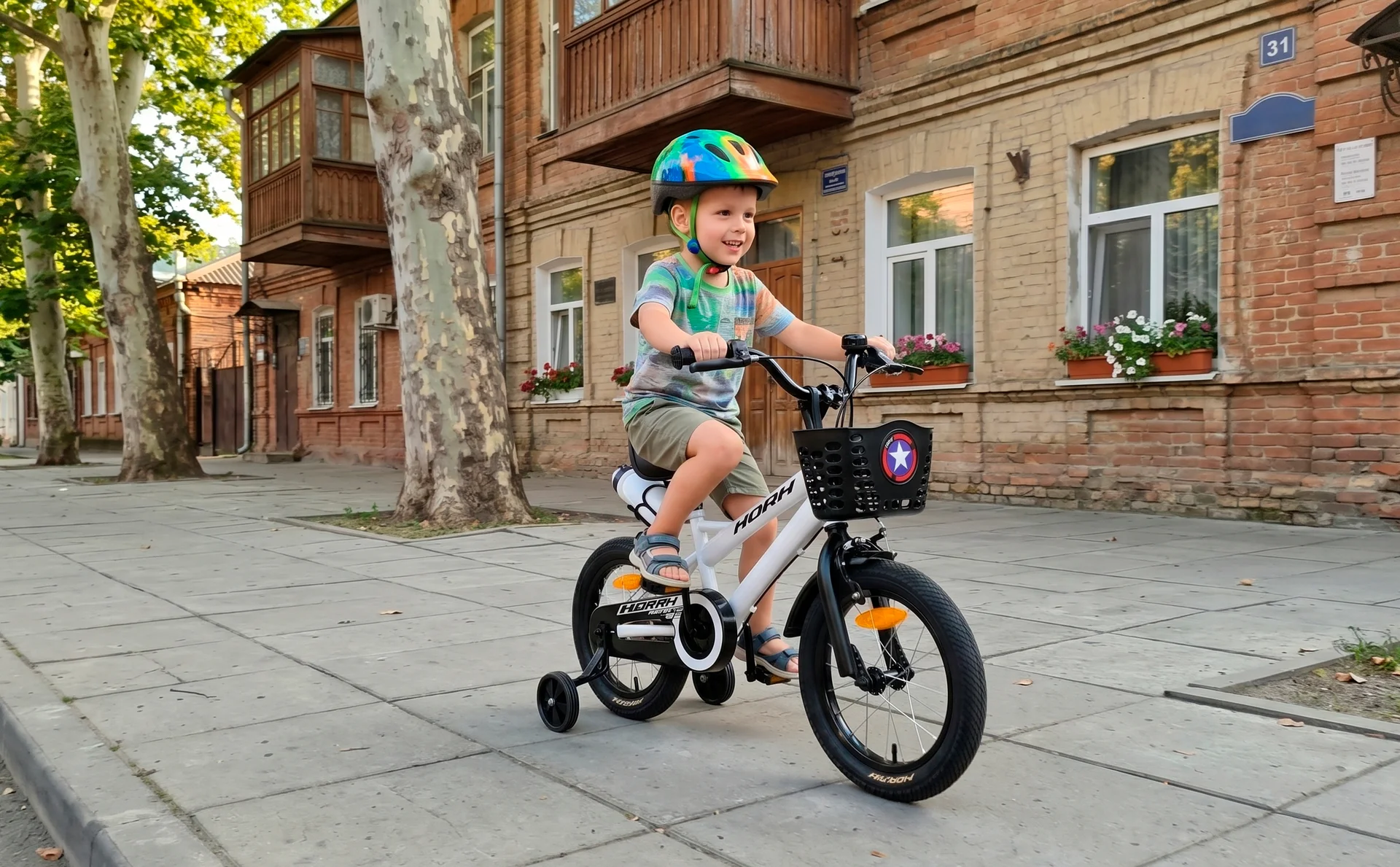 Велосипед HORH FORTE 14" (2026) White - миниатюра 2